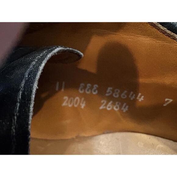 Allen Edmonds Byron Black Captoe Oxford Leather Dress Shoes Men's US 11 EEE WIDE - Picture 9 of 9